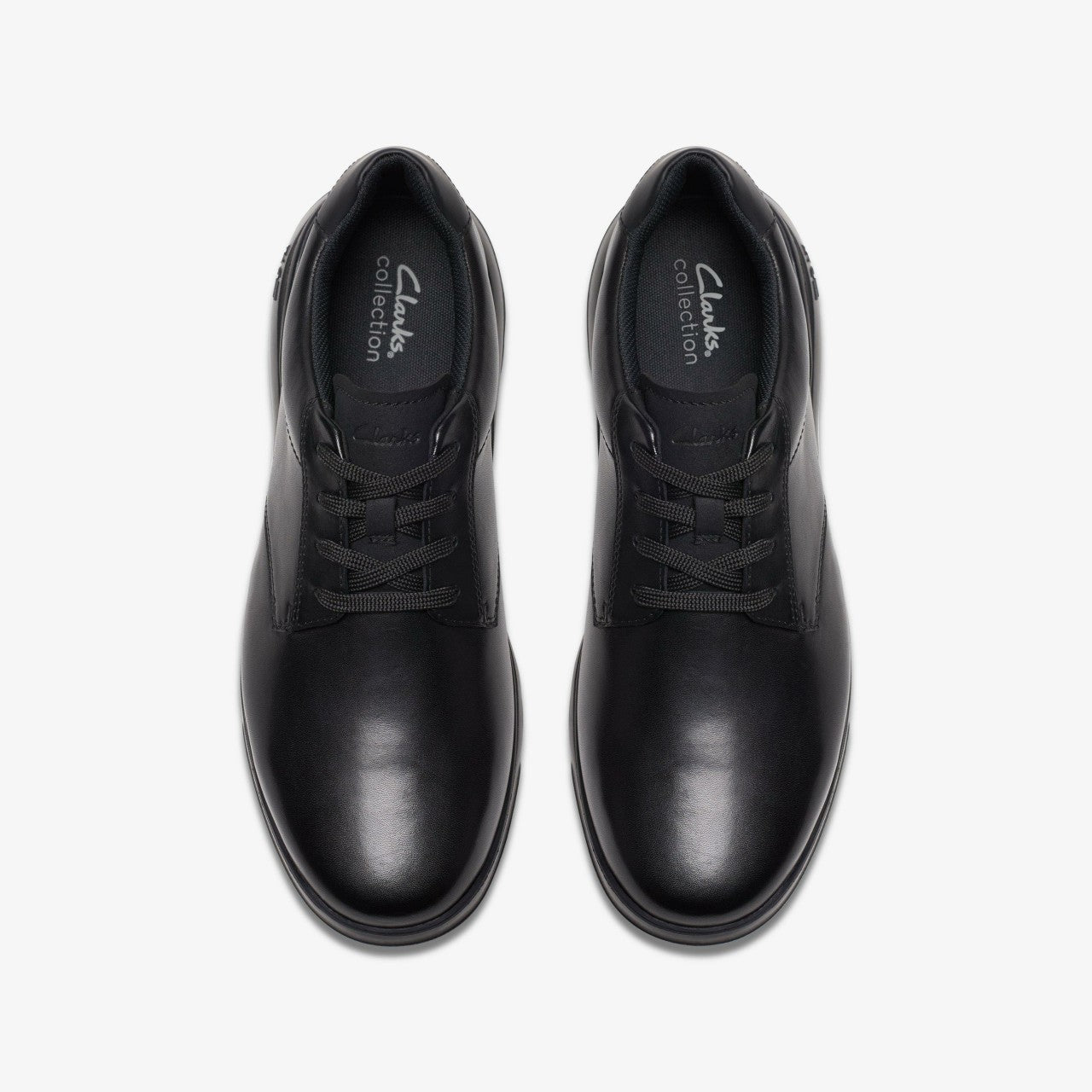 Lifton Lace Black Leather | Clarks discount - Men