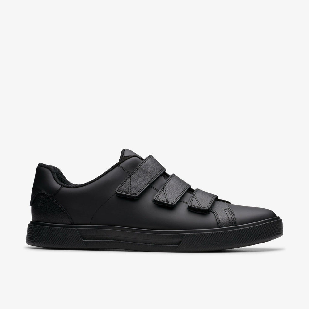 Romsey Strap Black Leather | Clarks on Sale - Men
