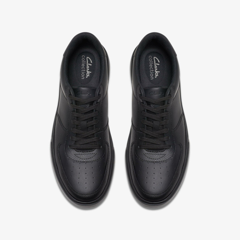 Romsey Tie Black Leather | Clarks Sale - Men