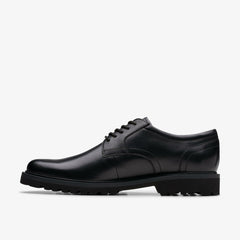 Berwick Lace Black Leather | Clarks outlet - Men