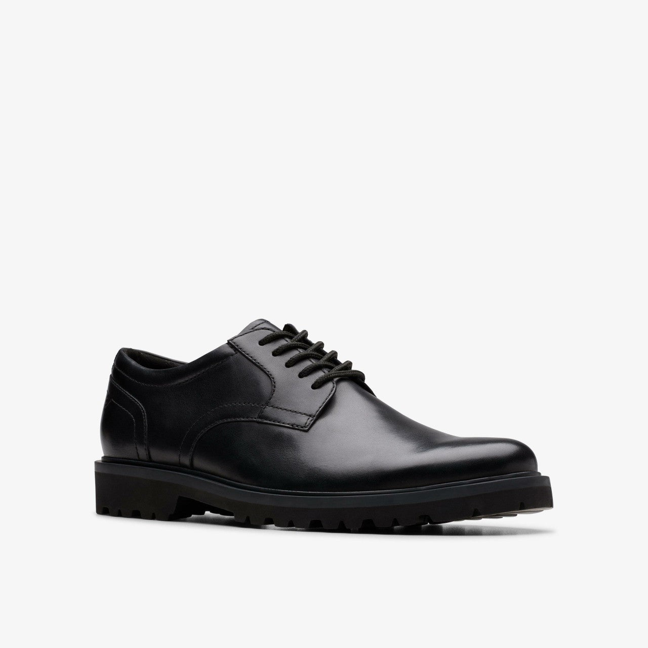 Berwick Lace Black Leather | Clarks outlet - Men