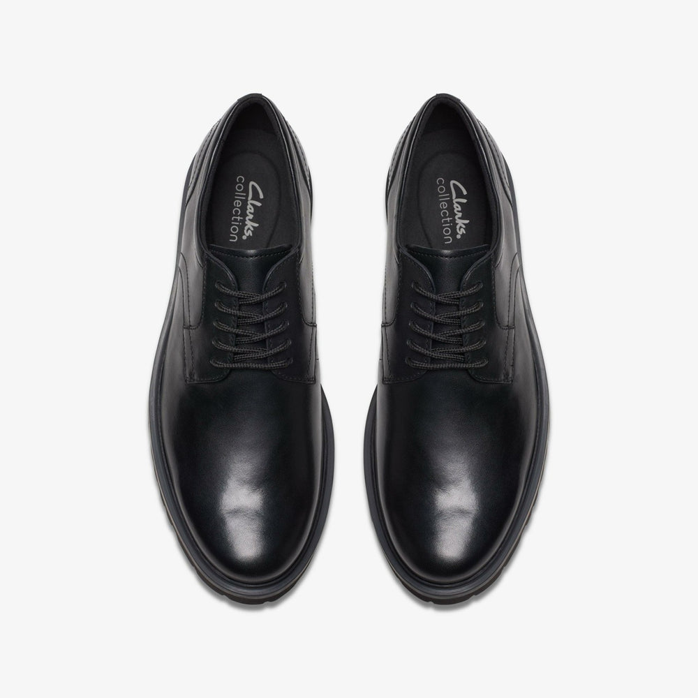 Berwick Lace Black Leather | Clarks outlet - Men