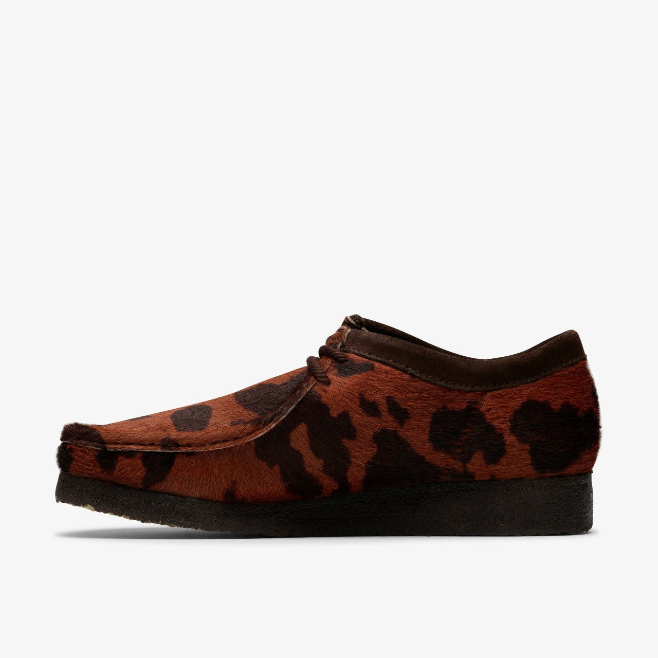 Wallabee Brown Cow Print | Clarks Sale - Men