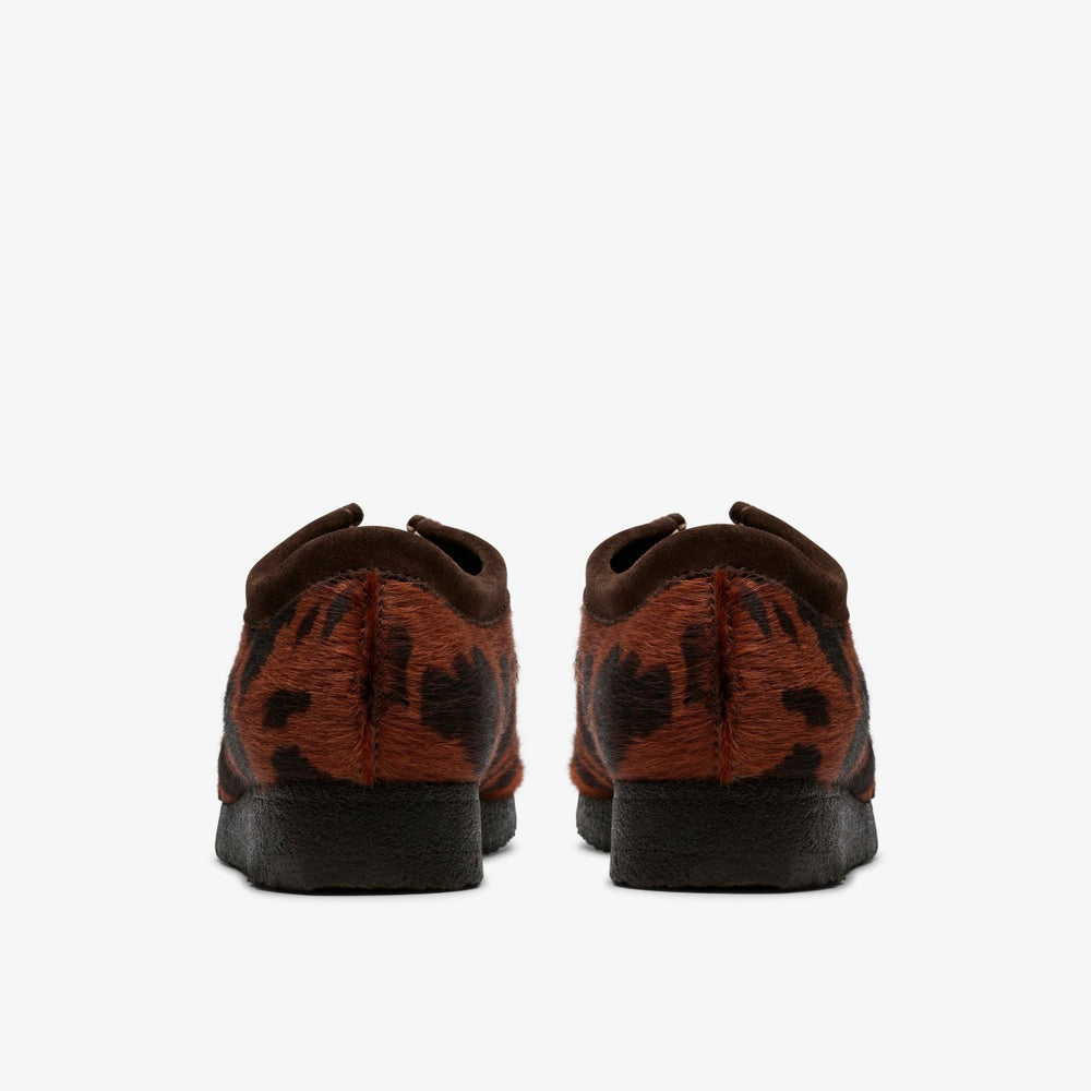 Wallabee Brown Cow Print | Clarks Sale - Men