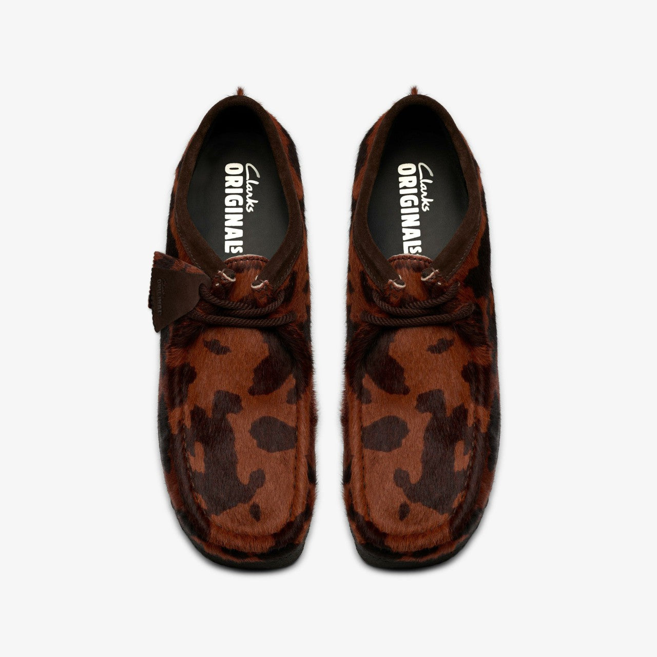 Wallabee Brown Cow Print | Clarks Sale - Men