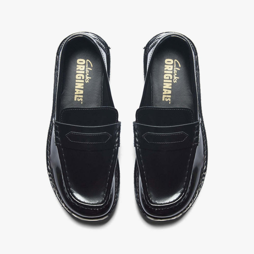 Nomad Loafer Black Patent | Clarks Sale - Women
