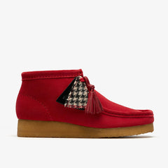Wallabee Boot Red Suede | Clarks discount - Women