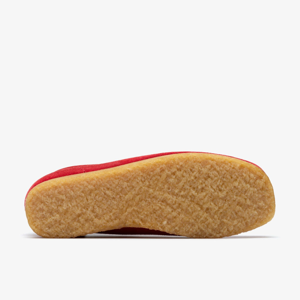 Wallabee Boot Red Suede | Clarks discount - Women