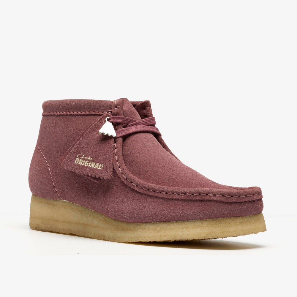 Wallabee Boot Rose Brown Suede | Clarks discount - Women