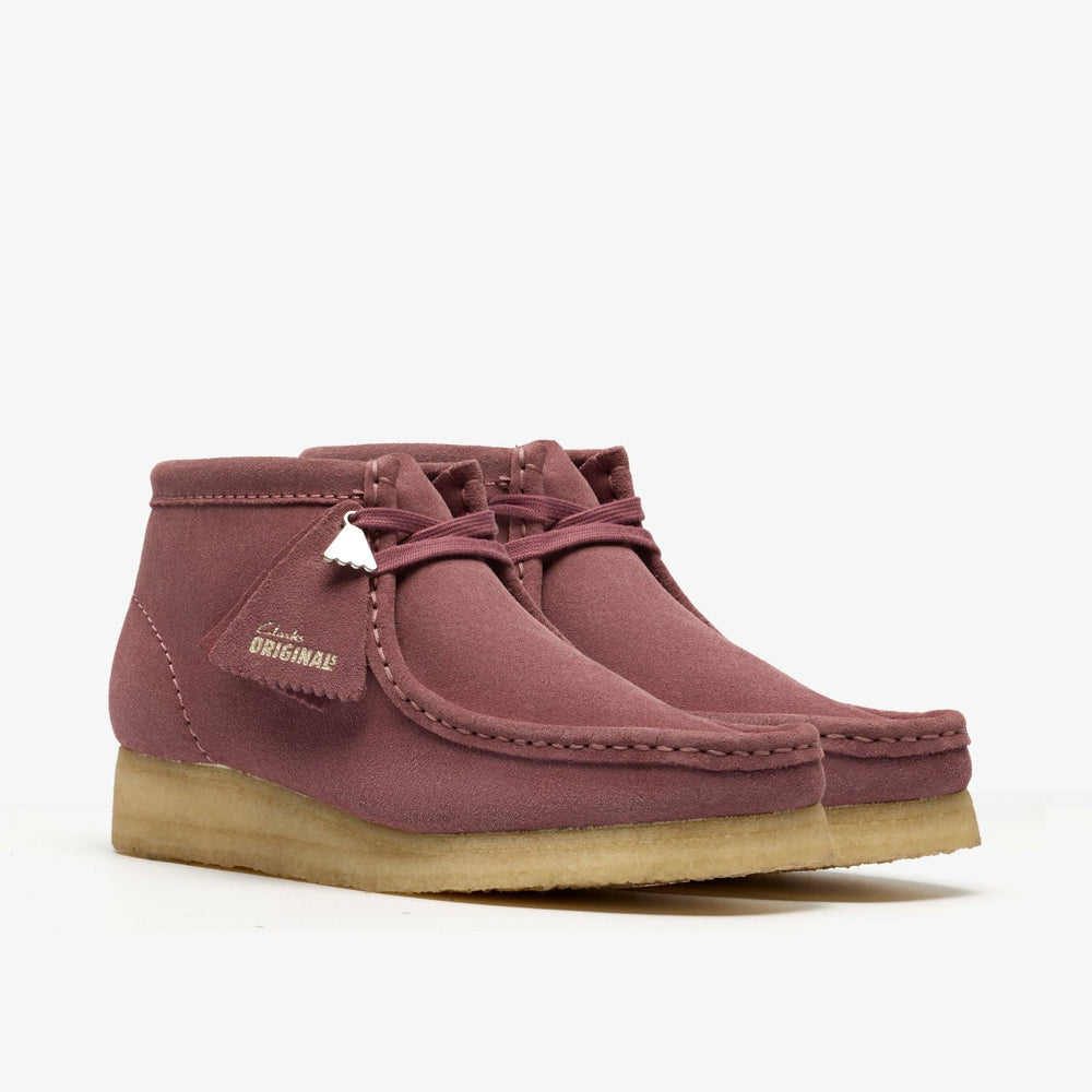 Wallabee Boot Rose Brown Suede | Clarks discount - Women