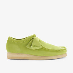 Wallabee Lime Suede | Clarks for sale - Women
