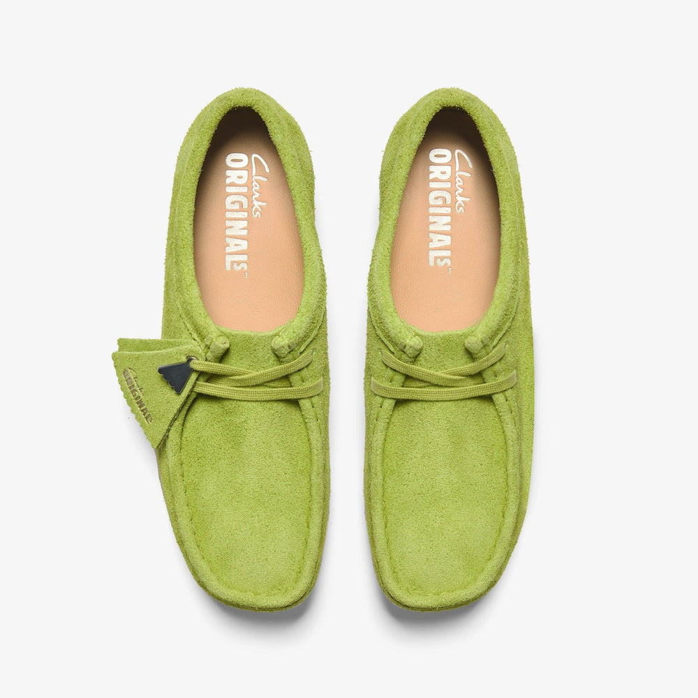 Wallabee Lime Suede | Clarks for sale - Women