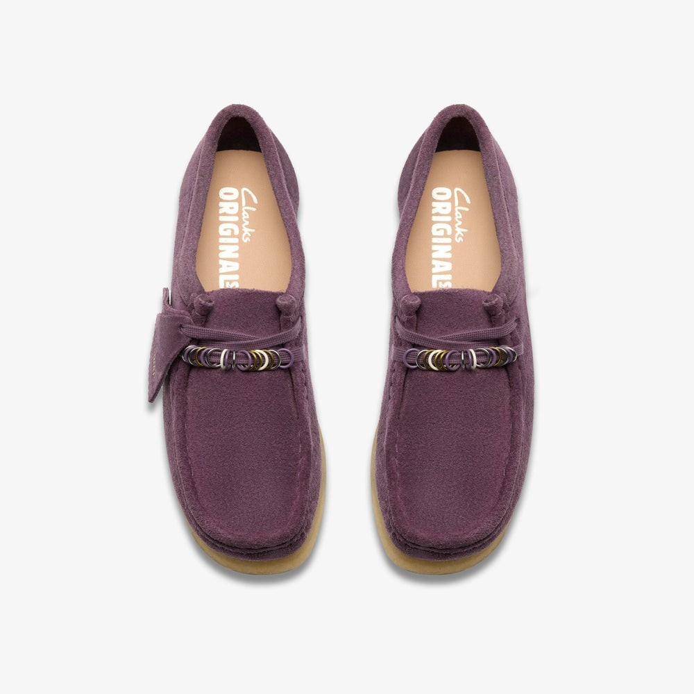 Wallabee Plum Suede | Clarks Sale - Women