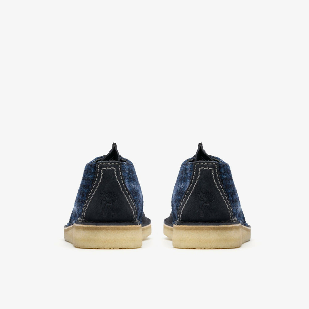 Desert Trek Navy Tweed Combination | Clarks on Sale - Men