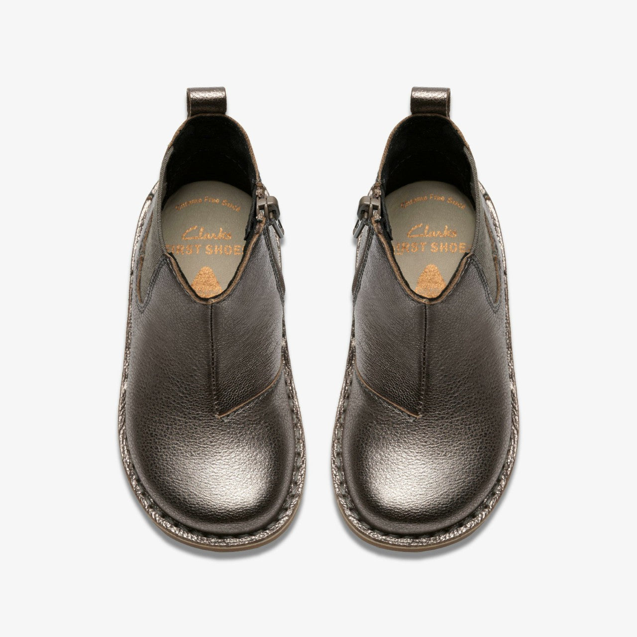 Joyful Sky Toddler Pewter | Clarks discount - Babies / Kids