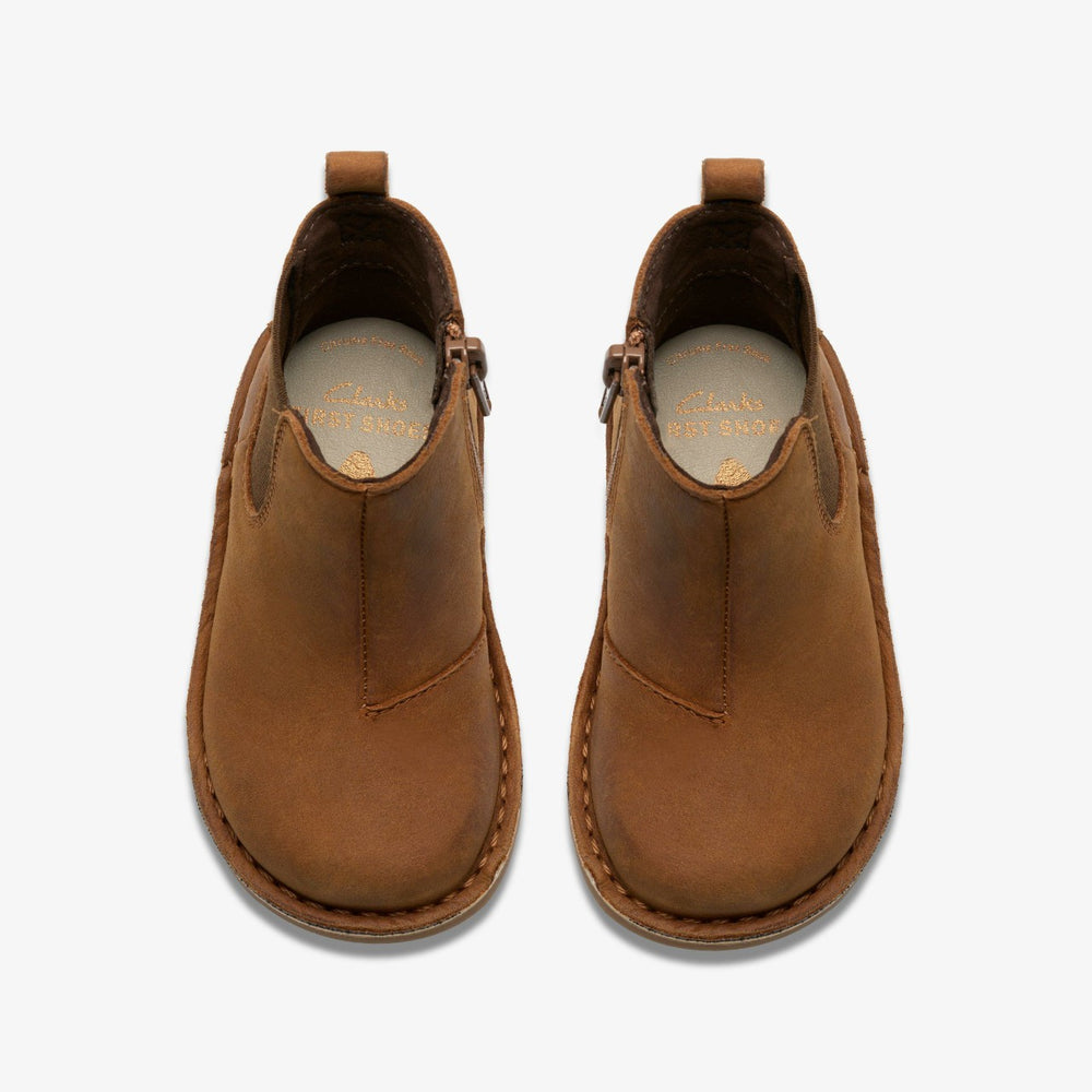 Joyful Sky Toddler Tan | Clarks for sale - Kids