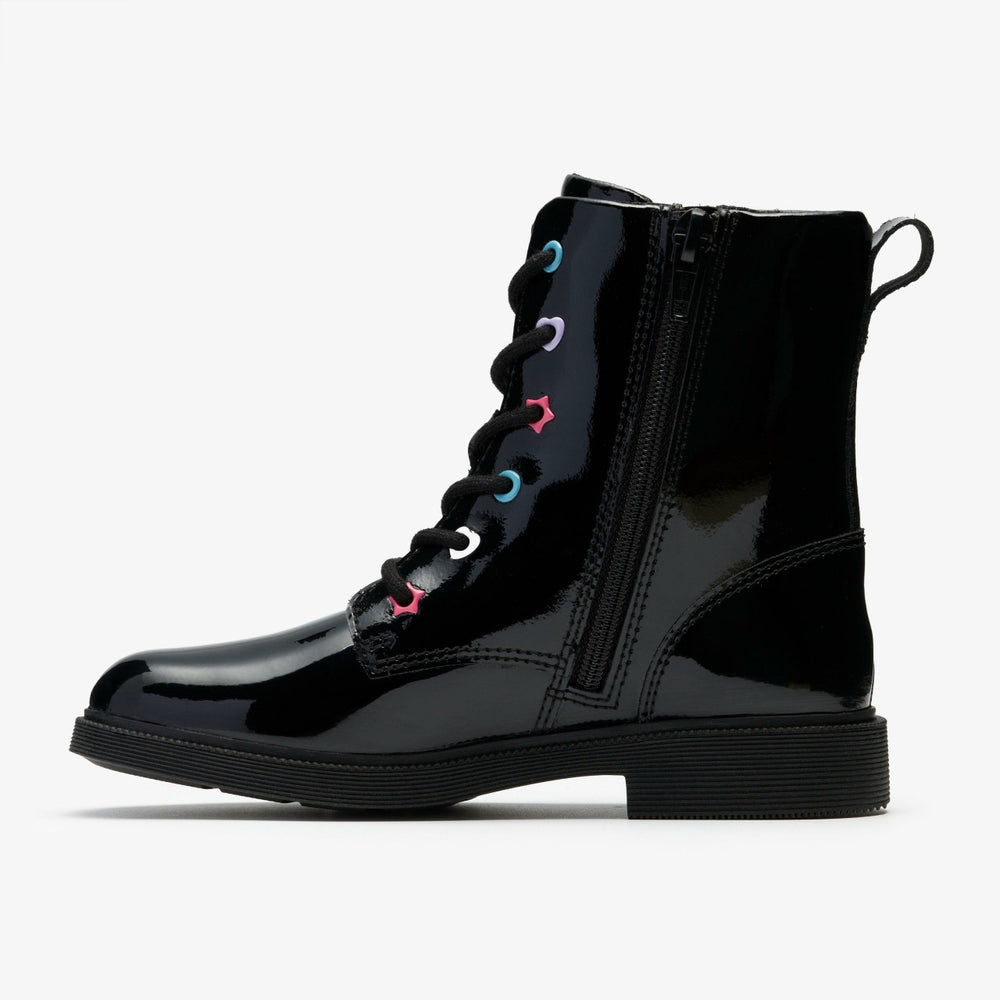 Oaklyn Charm Kid Black Patent | Clarks on Sale - Kids