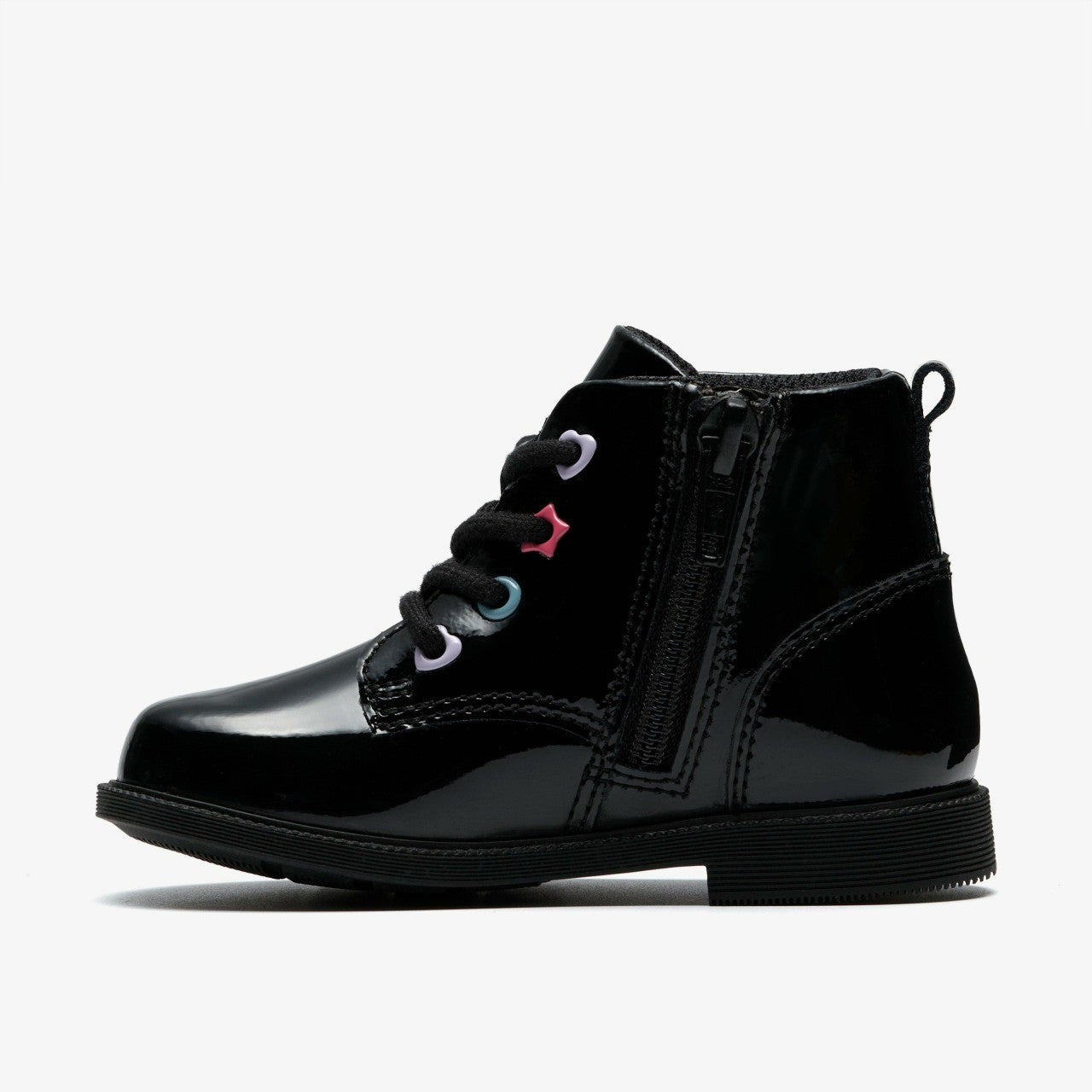 Oaklyn Charm Toddler Black Patent | Clarks for sale - Kids