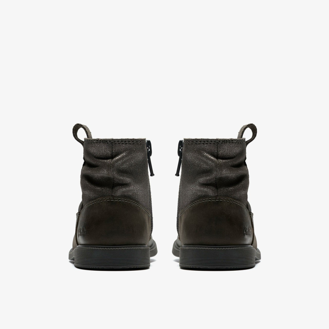 Oaklyn Top Toddler Pewter Suede | Clarks outlet - Kids