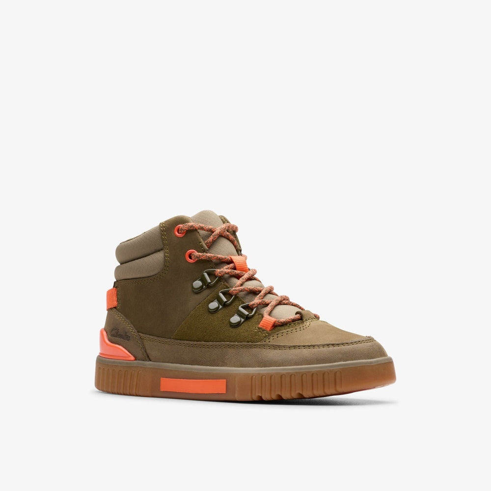 Oslo Trail Kid Khaki | Clarks on Sale - Kids