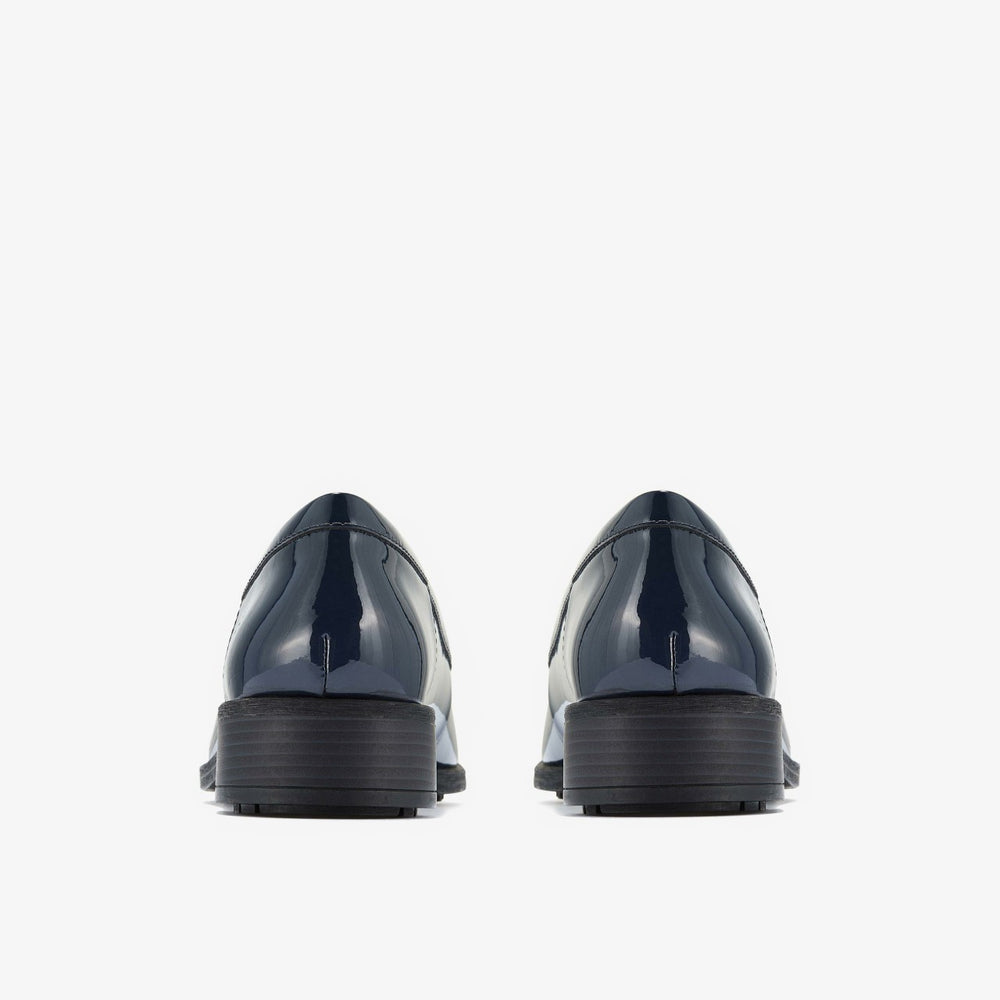 Havisham Edge Loafer Navy Patent | Clarks on Sale - Women
