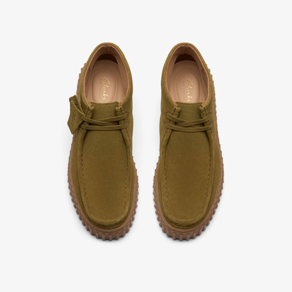 Torhill Moss Olive Suede | Clarks discount - Women