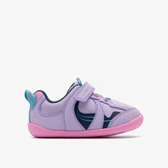 Roamer Hero Toddler Lilac Combination | Clarks Sale - Kids