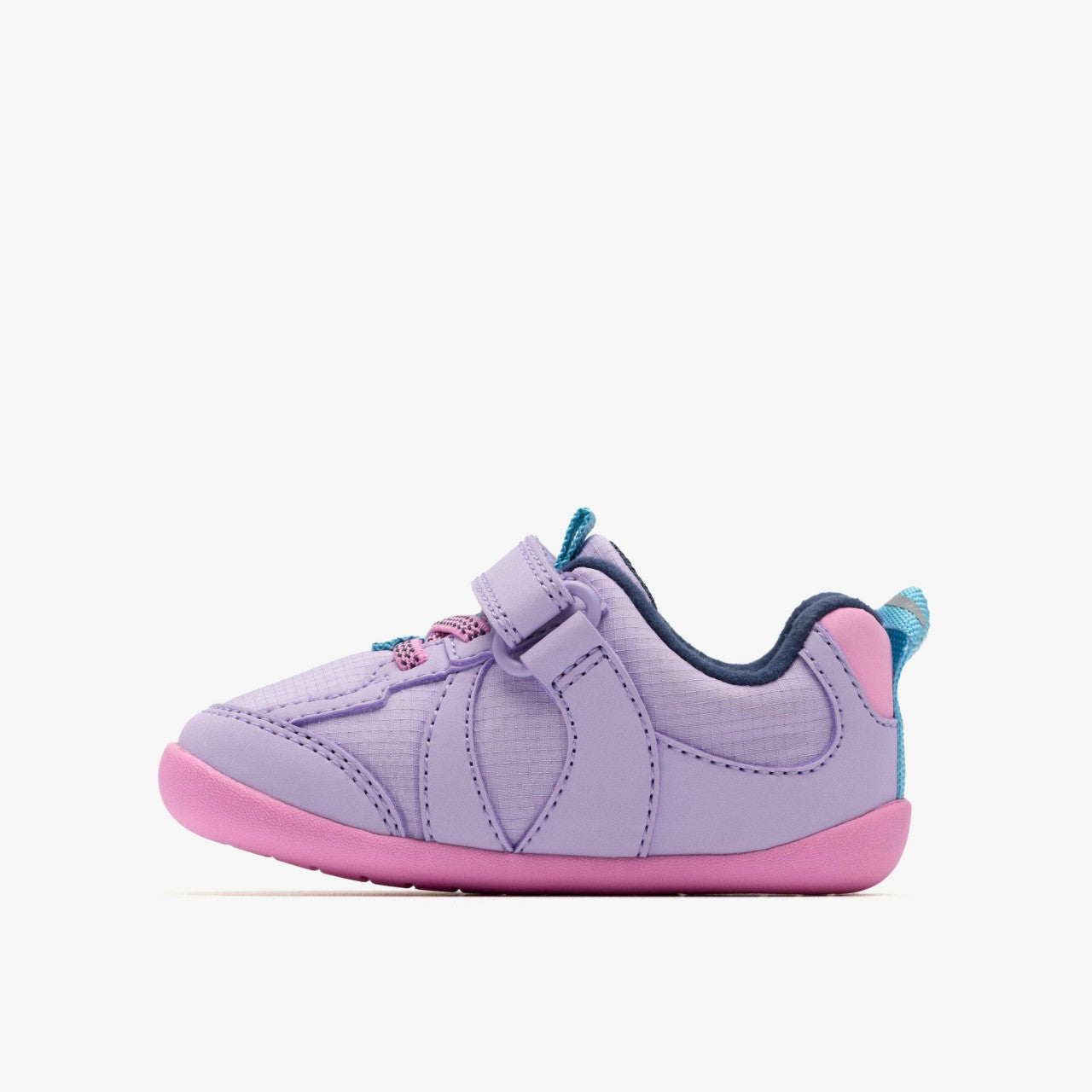 Roamer Hero Toddler Lilac Combination | Clarks Sale - Kids