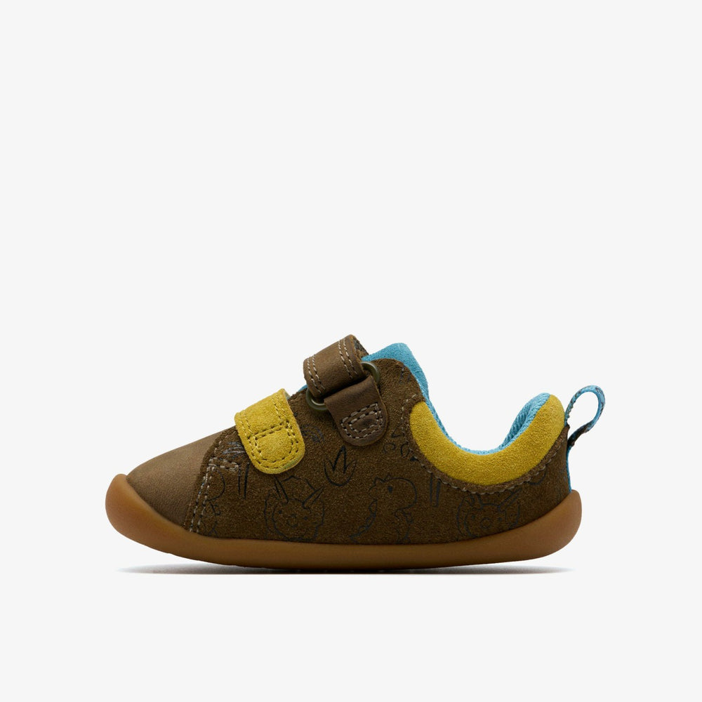 Roamer Roar Toddler Dark Olive | Clarks for sale - Kids
