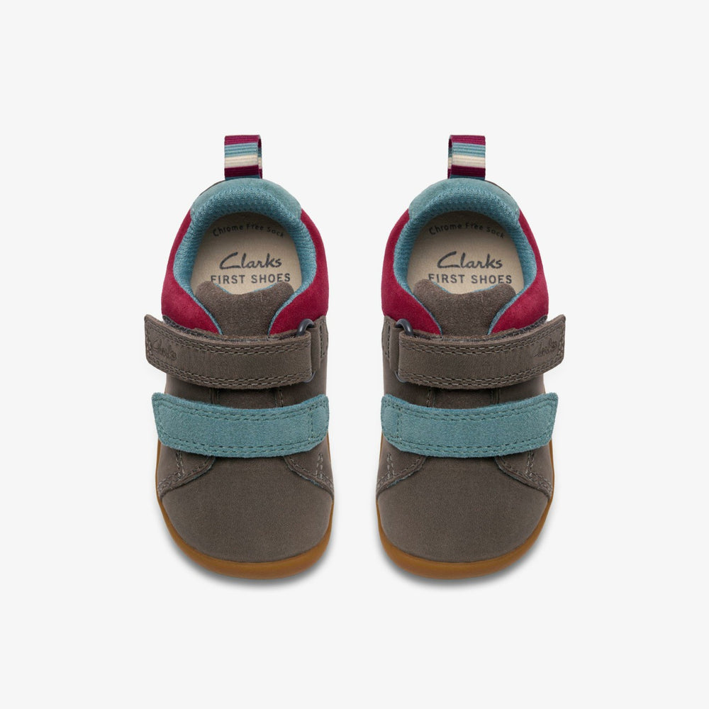 Roamer Pop Toddler Grey | Clarks discount - Kids