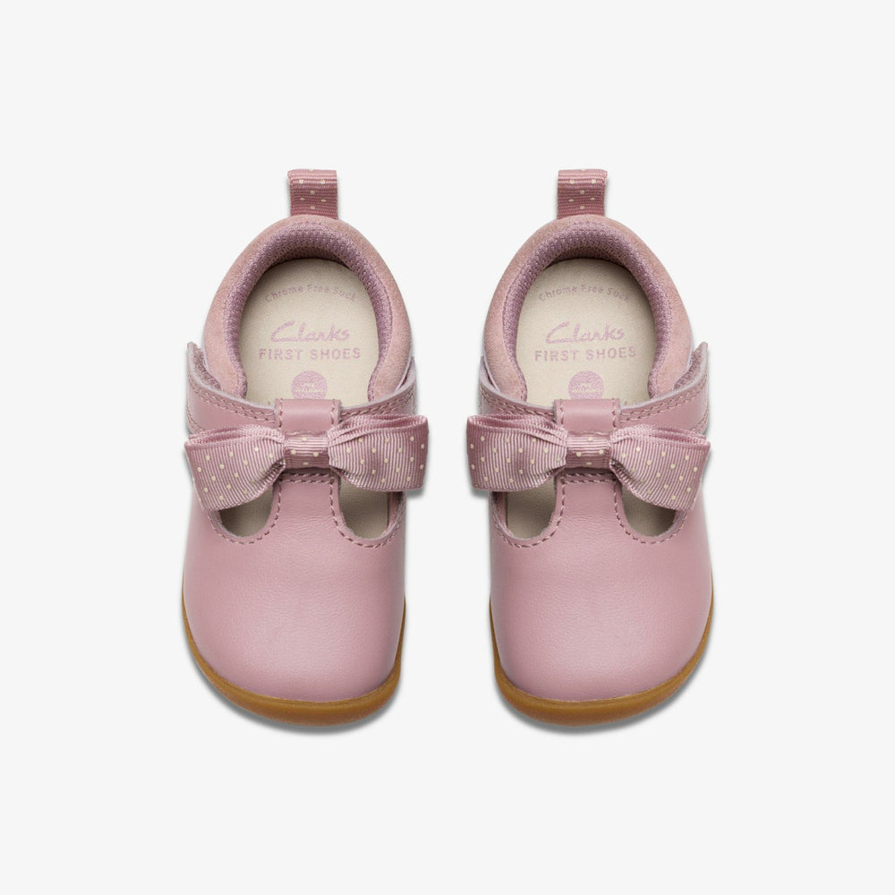 Roamer Trim Toddler Dusty Pink | Clarks for sale - Kids
