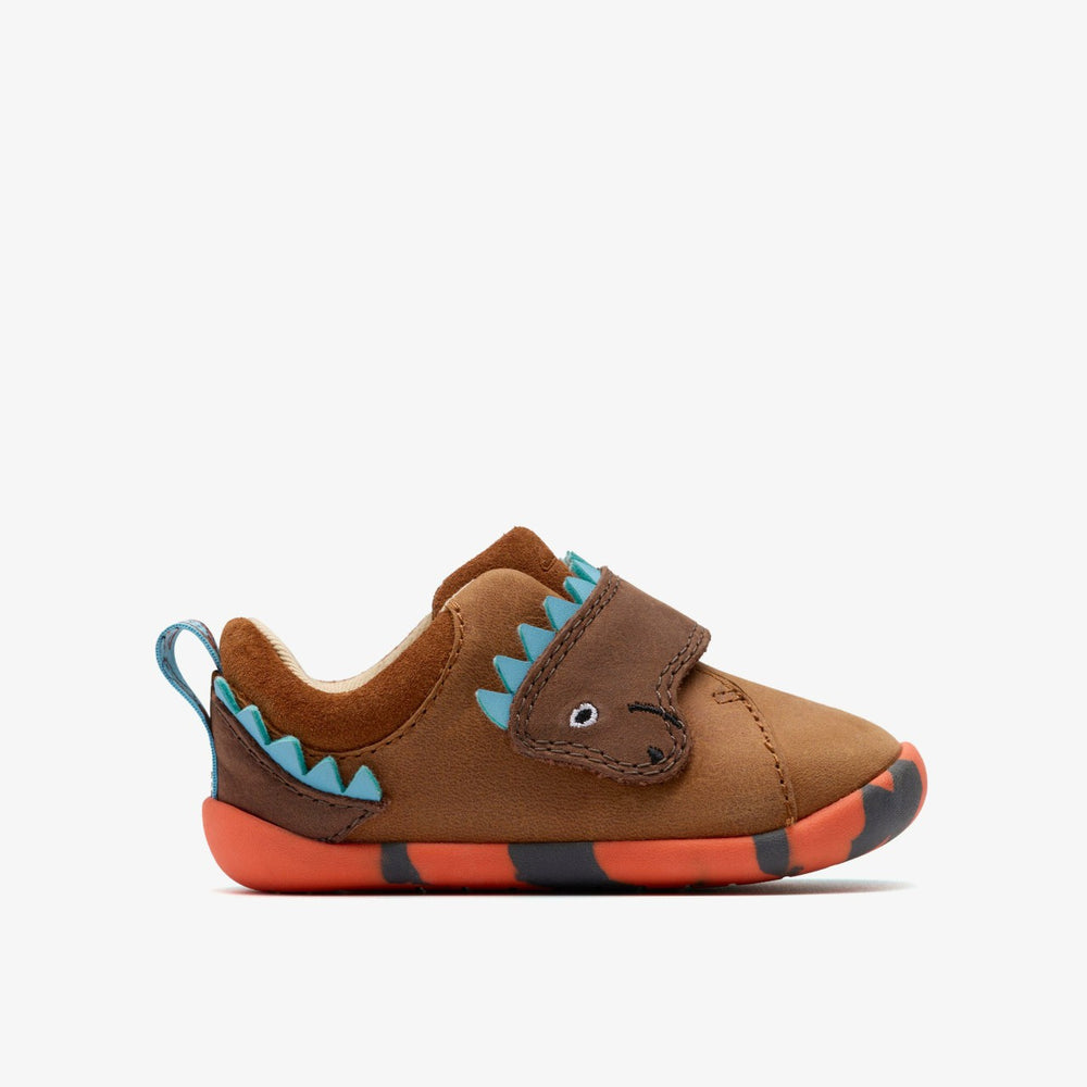 Roamer Stomp Toddler Tan | Clarks outlet - Kids