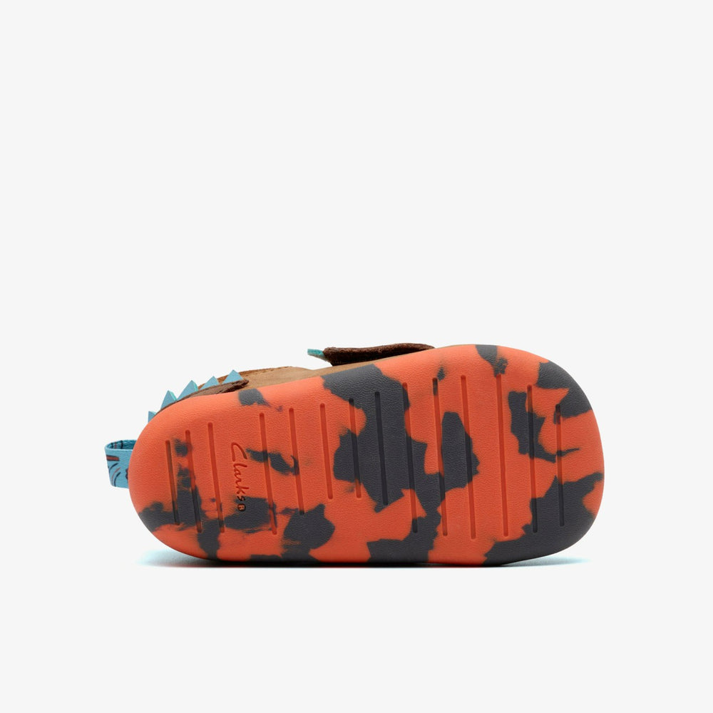 Roamer Stomp Toddler Tan | Clarks outlet - Kids