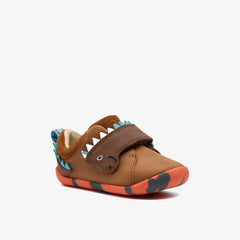 Roamer Stomp Toddler Tan | Clarks outlet - Kids