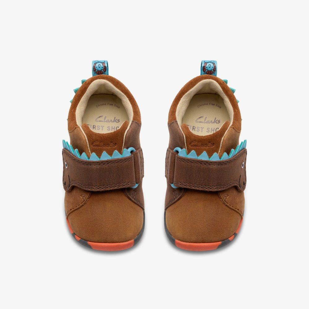 Roamer Stomp Toddler Tan | Clarks outlet - Kids
