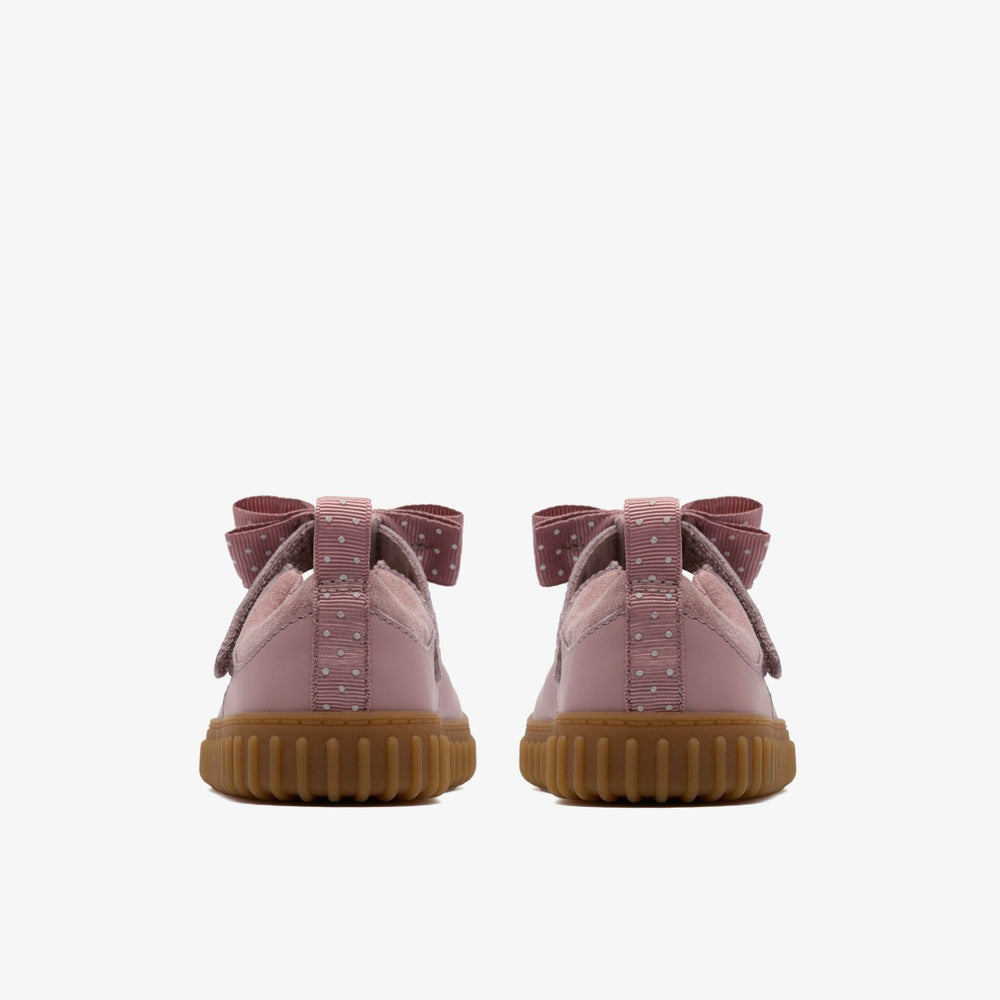 Cove Bow Toddler Dusty Pink | Clarks discount - Kids