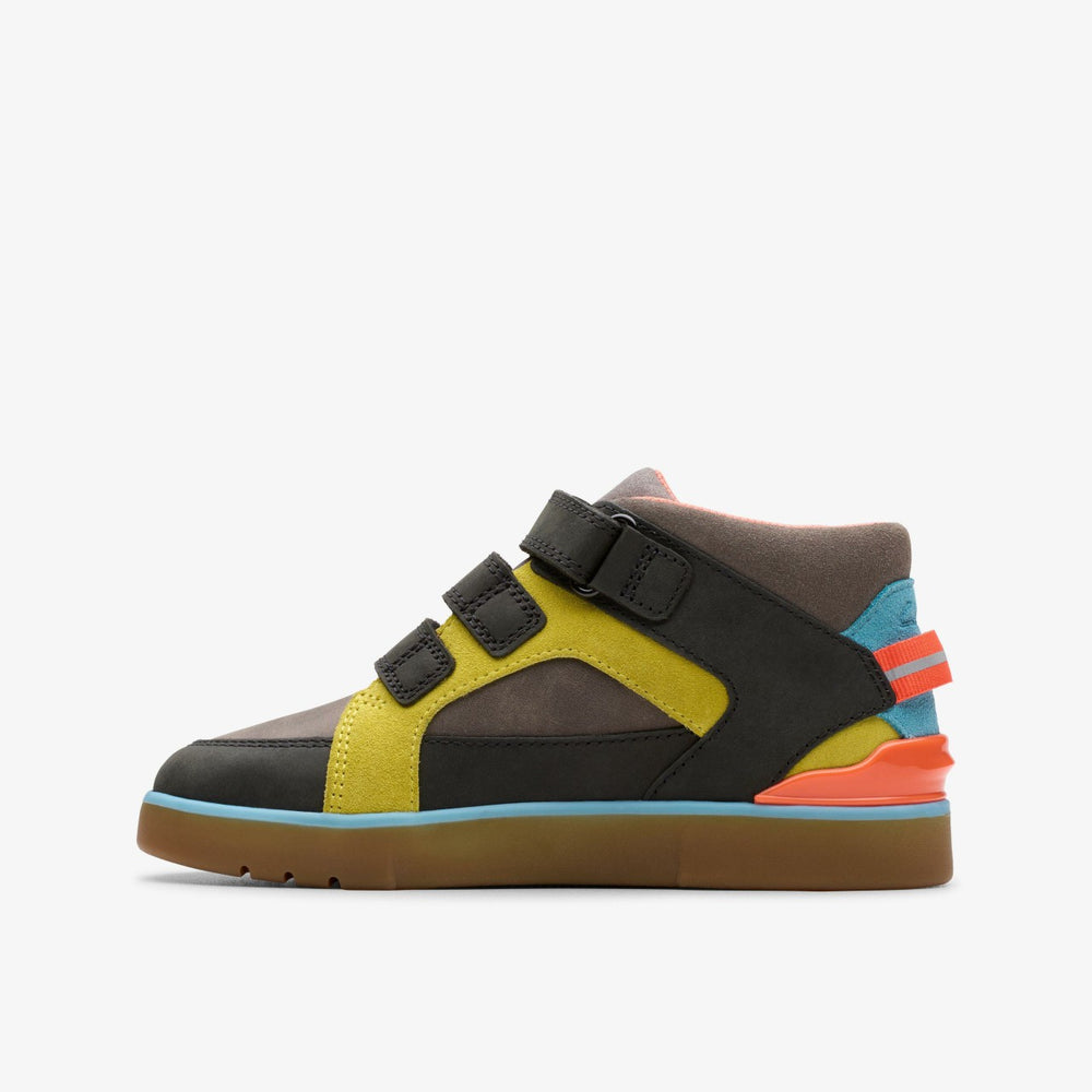 Oslo Play Kid Grey Combination | Clarks outlet - Kids