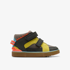 Oslo Play Toddler Grey Combination | Clarks for sale - Kids