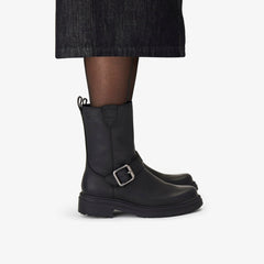 Orinoco 3 Bay Black Leather | Clarks discount - Women