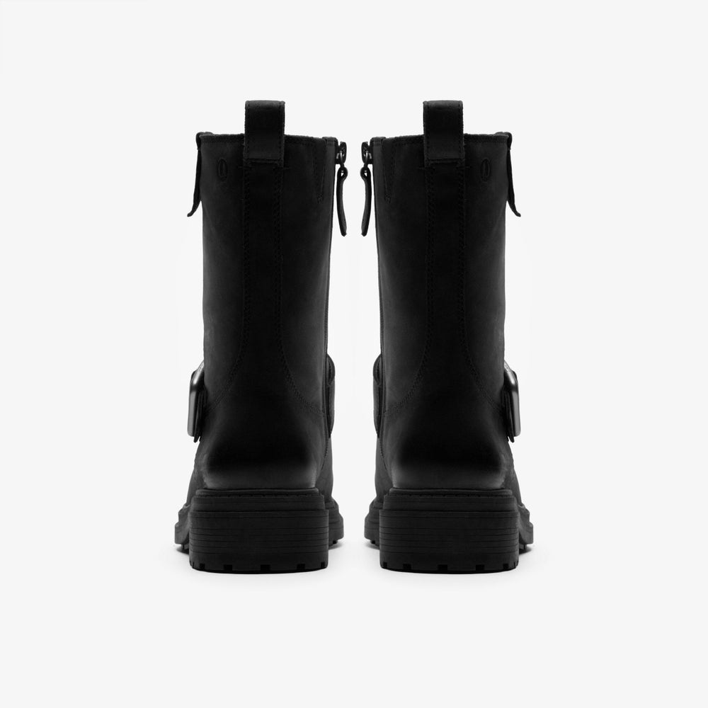 Orinoco 3 Bay Black Leather | Clarks discount - Women