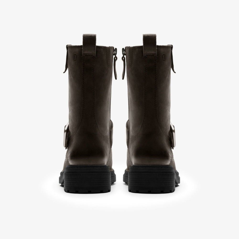 Orinoco 3 Bay Dark Grey Leather | Clarks online - Women