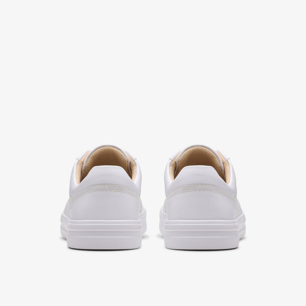 Makea Court White Leather | Clarks for sale - Women