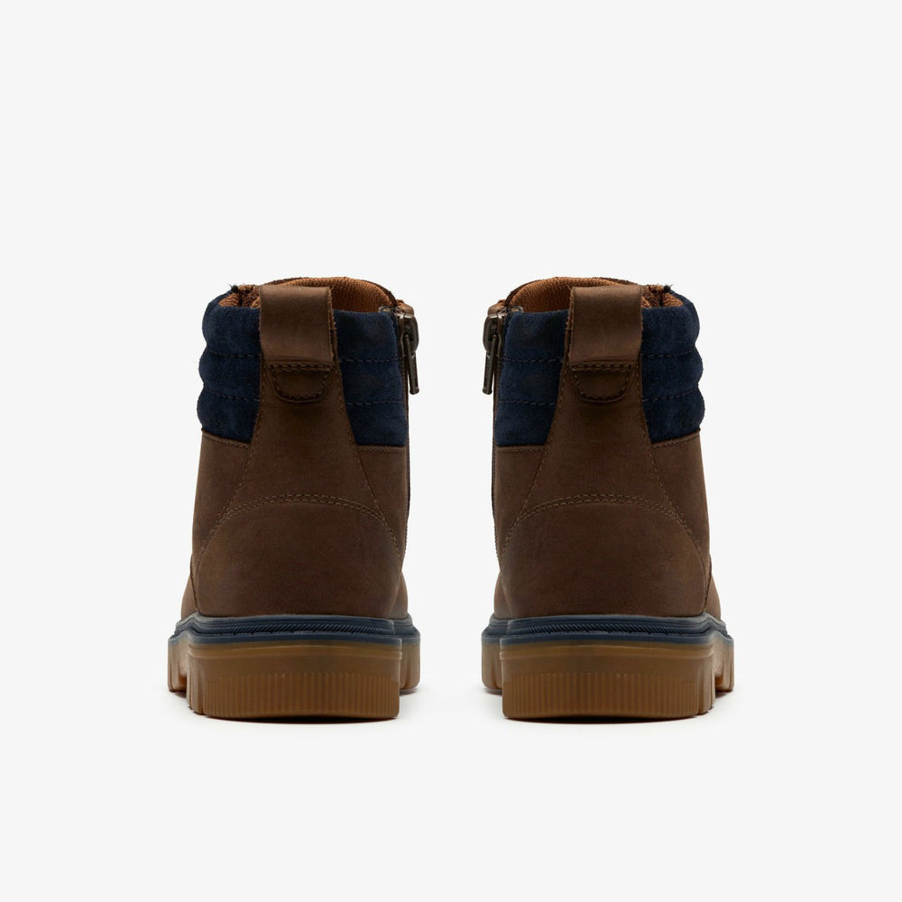 Lorcam Trail Older Dark Brown | Clarks for sale - Kids