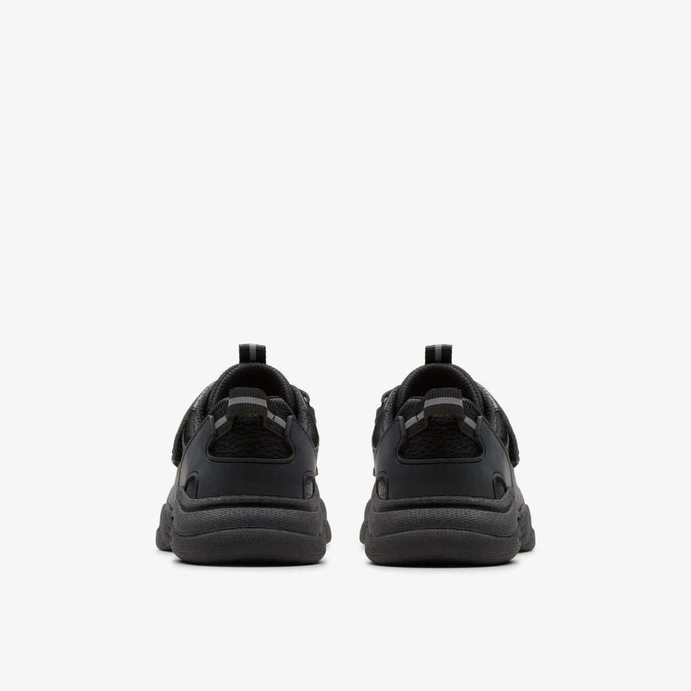 Feather Shine Kid Black | Clarks on Sale - Kids