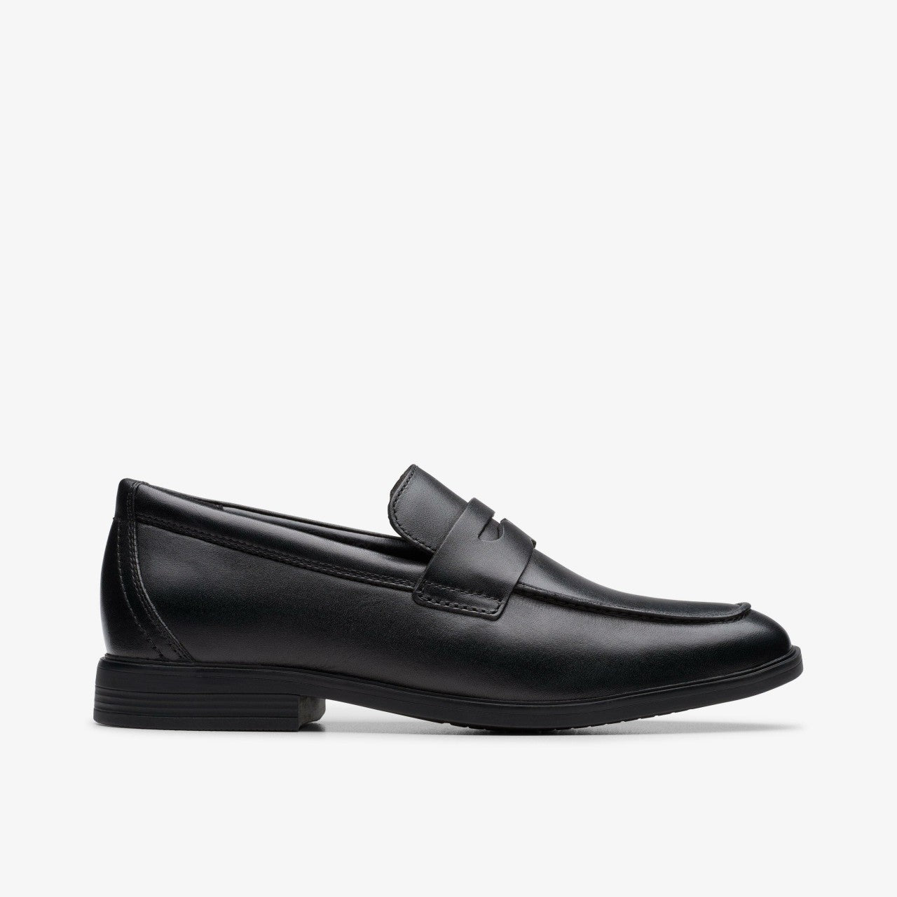 Jonwin Craft Youth Black Leather | Clarks on Sale - Kids