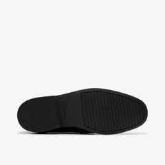 Jonwin Craft Youth Black Leather | Clarks on Sale - Kids