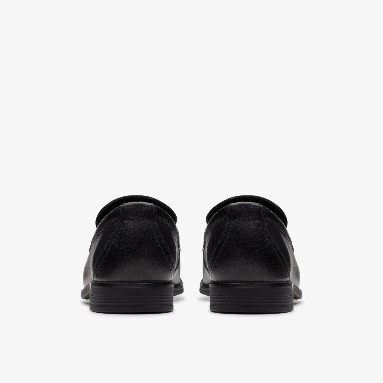 Jonwin Craft Youth Black Leather | Clarks on Sale - Kids