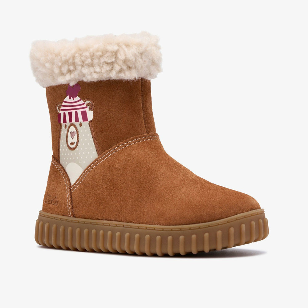 Cove Warm Toddler Tan | Clarks for sale - Kids