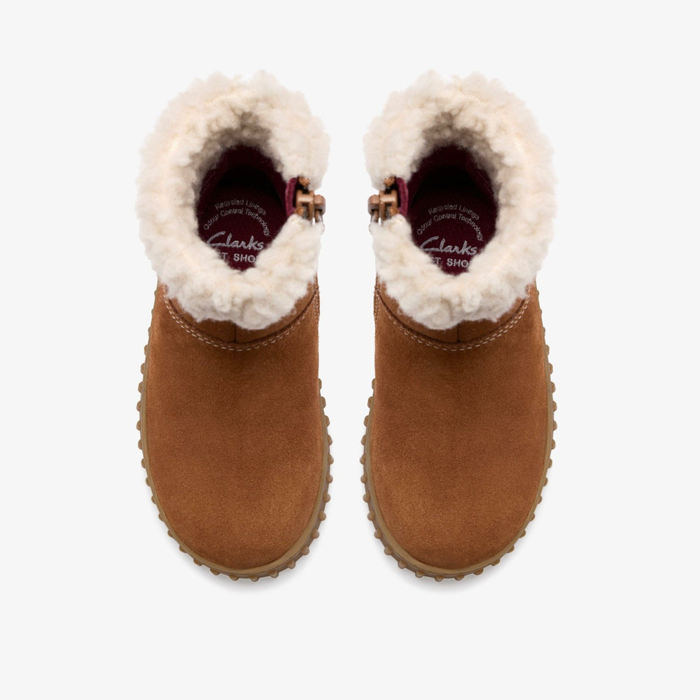 Cove Warm Toddler Tan | Clarks for sale - Kids