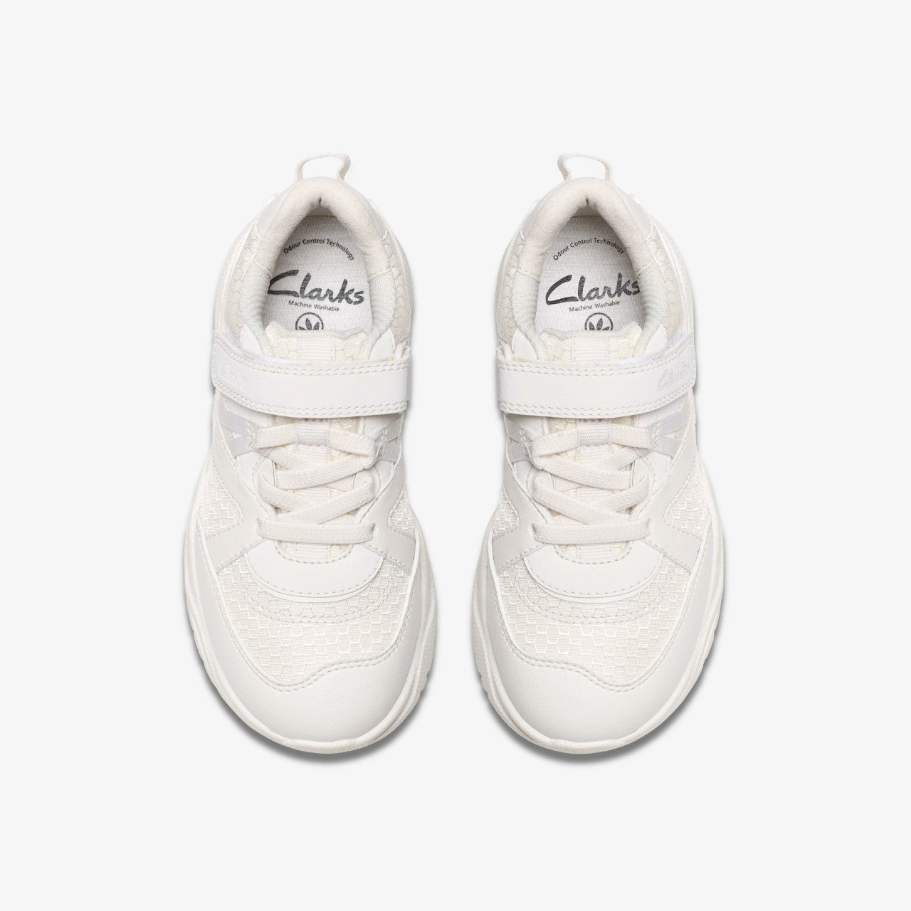 Feather Pace Kid White | Clarks discount - Kids